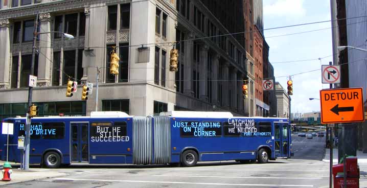 Port Authority Neoplan articulated AN460 3102